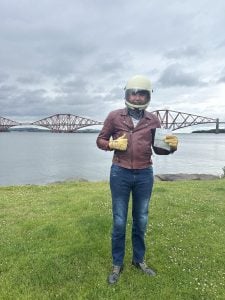 Solicitor and motorcyclist Jack Adair