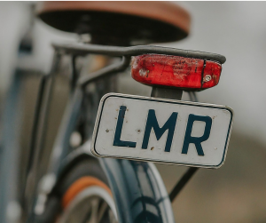 Bicycle Number Plate Mock Up