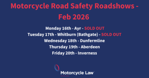 Motorcycle Road Safety Roadshows Sold Out