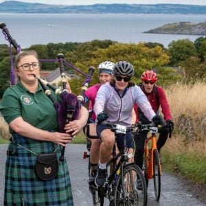Vie-Velo during Poppy Scotland ride 2025
